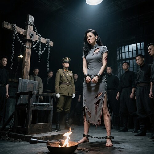 继续发图：再入刑房 - AI女烈作品展示与讨论 - 红霞万朵