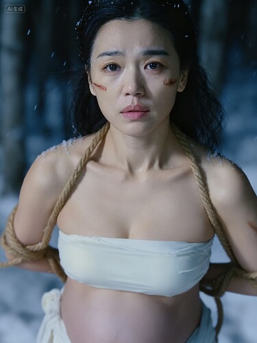 jimeng-2025-09-10-3558-参考这个图片, 生成镜头推近后看到的面部画面,