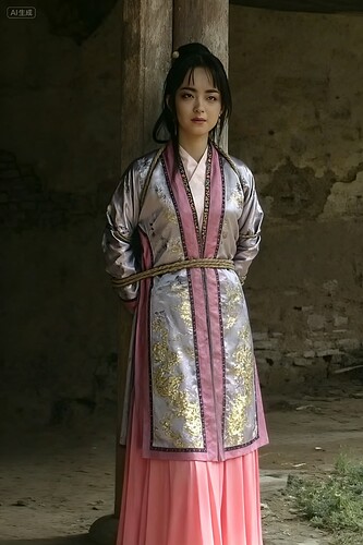 jimeng-2025-09-10-8208-根据参考图片, 生成女人正面全身照片, 高清晰度, 女人容貌漂亮, 衣服华丽,...