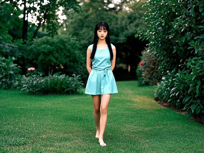 dreamina-2025-11-05-1475-生成一副清晰写实的电影剧照照片:正面从头到脚全身像:美女林黛玉,长长的黑发束成一...