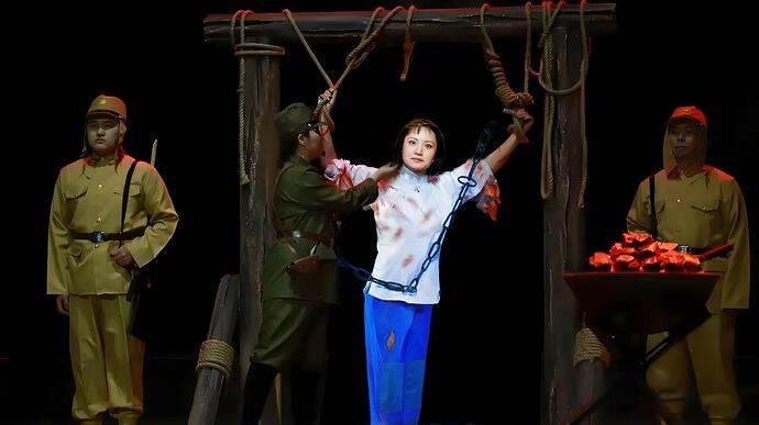 戏剧舞台上的那些事 - AI女烈作品展示与讨论 - 红霞万朵