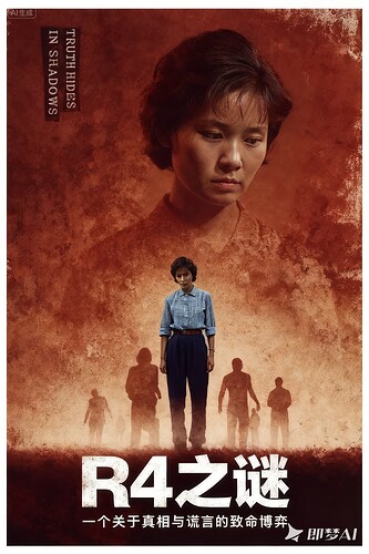 jimeng-2025-09-16-6236-参考图1的电影海报排版，将图2中穿着蓝白格子衬衫、深蓝色裤子、棕色皮带的人物替换...