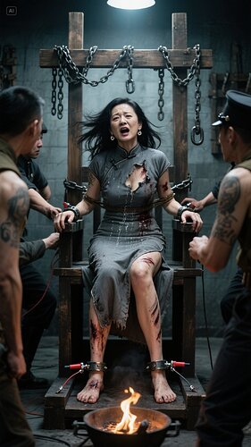 继续发图:忍受电刑-2 - AI女烈作品展示与讨论 - 红霞万朵