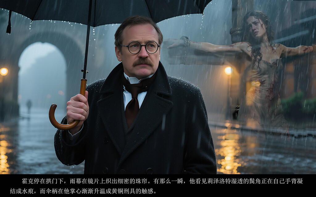 图文故事《档案》（连载中） - AI女烈作品展示与讨论 - 红霞万朵