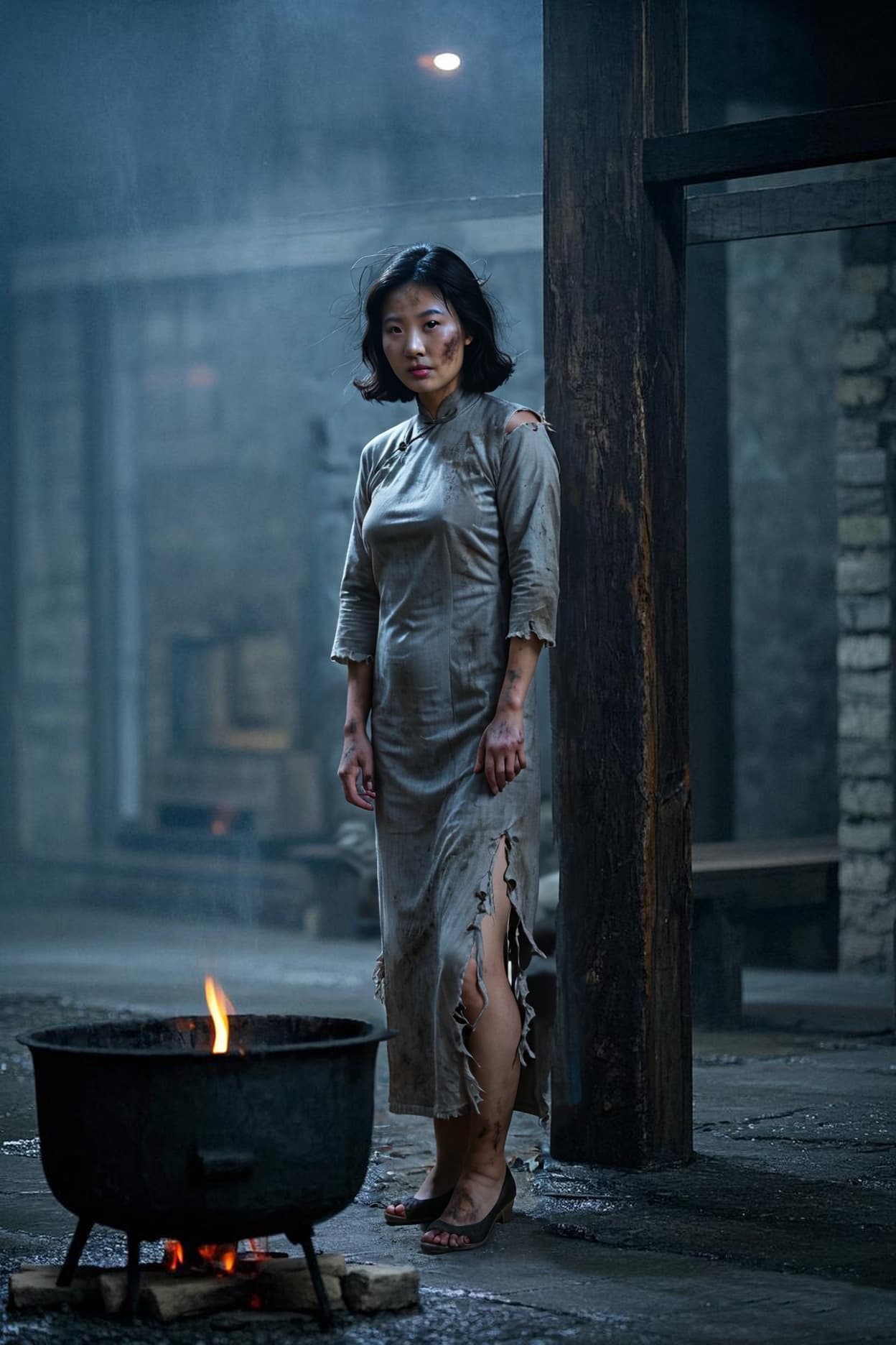 坚贞初审和二审 - AI女烈作品展示与讨论 - 红霞万朵